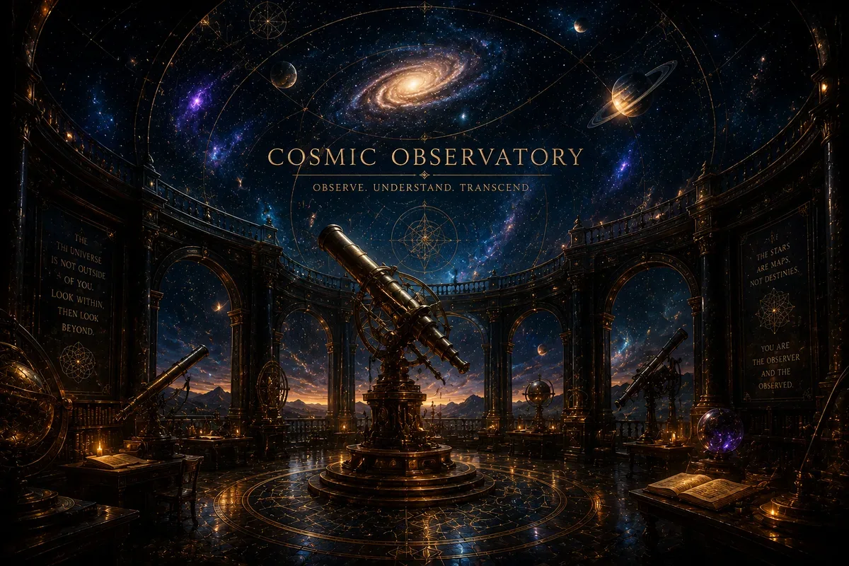 A celestial observatory devoted to curiosity and discovery